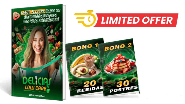 Oferta con ebook y bonos