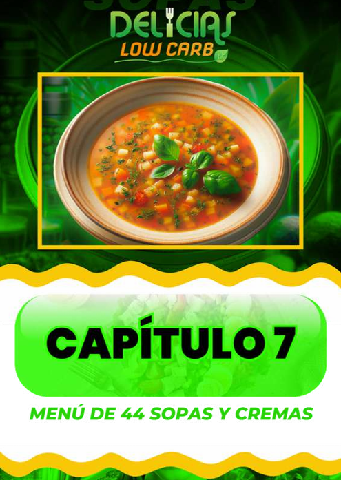 Menú de 44 sopas y cremas